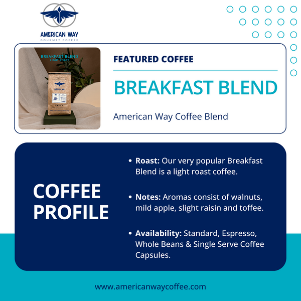 Light Roast | Breakfast Blend | South American Coffee Blend