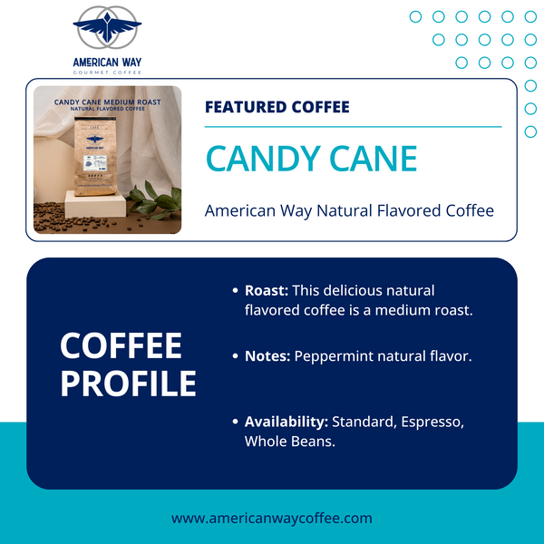 Medium Roast | Candy Cane Natural Flavored Coffee