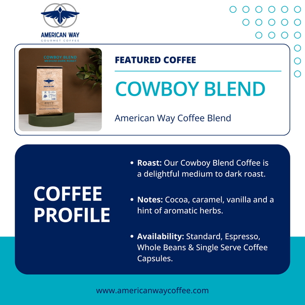 Medium-Dark Roast | Cowboy Blend | Coffee Blend
