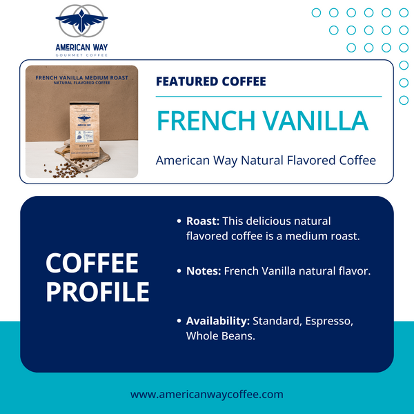 Medium Roast | French Vanilla Natural Flavored Coffee