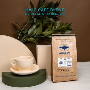 Medium Roast | Half Caff Blend Coffee | South & Central American Coffee Blend