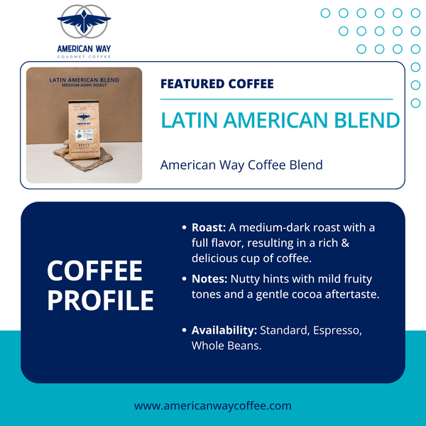 Medium-Dark Roast | Latin American Coffee Blend