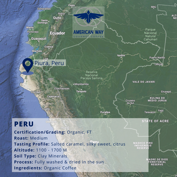 Organic | Medium Roast | Peru | Single Origin