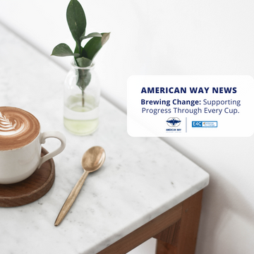 Starting March 1, American Way Coffee will donate a percentage of all proceeds to Exchange for Change, a Miami-based nonprofit.