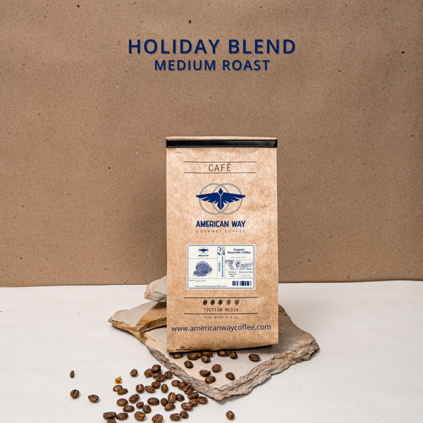 Medium Roast | Holiday Blend | Brazilian, Peruvian & Indian Coffee Blend