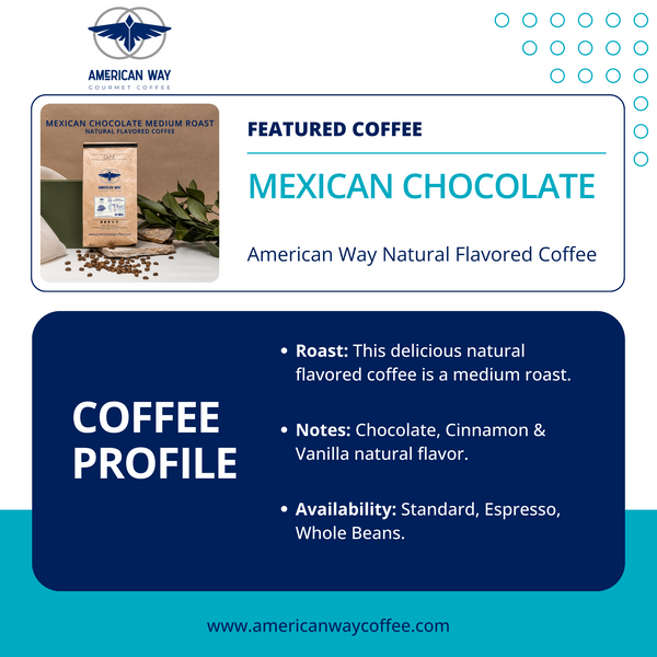 Medium Roast | Mexican Chocolate Natural Flavored Coffee