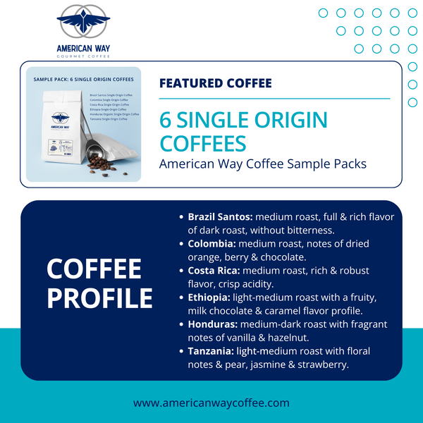 Sample Pack | 6 Single Origin Coffee Favorites